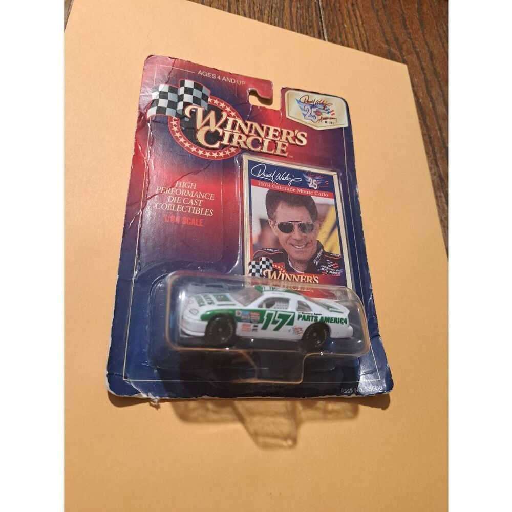 Vintage 1997 NASCAR Daryl Waltrip 25th Anniversary 1:64 Die-Cast w/Card